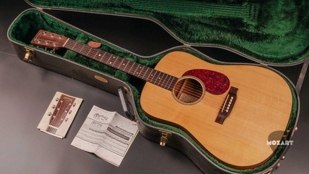 Martin DM Dreadnought Mahogany USA Nazareth + Case + Dokumenty
