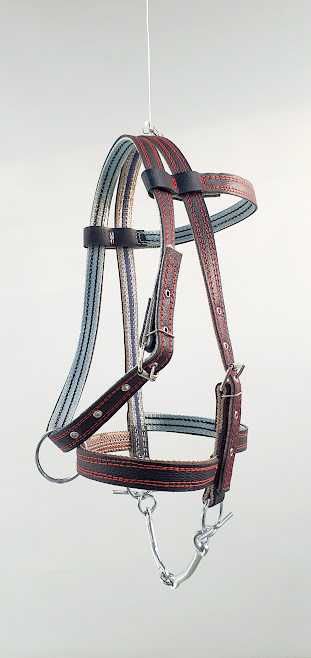 Для коня, корови недоуздок Червоний, новий, міцний, регульований