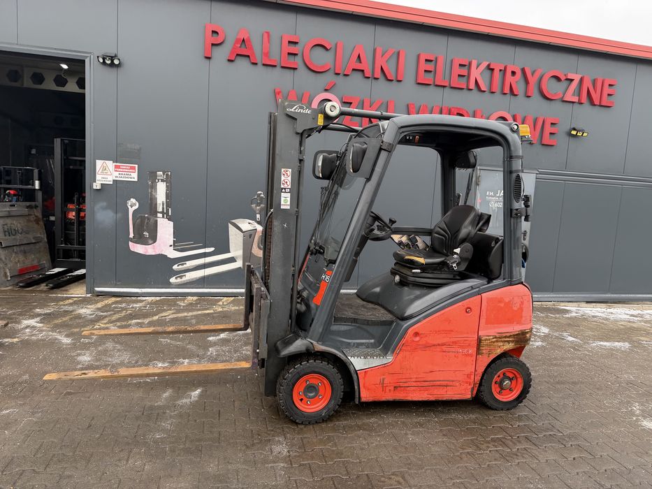 Wózek widłowy Linde H 16 T 391  z2014 r 300 cm 1600 kg wózek Linde VW