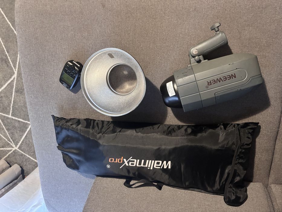 Lampa flash do Canon Neewer Vision 5 TTL HSS 500 WS plus softbox 85cm