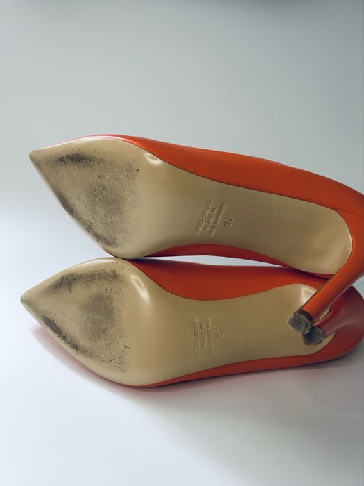 NINALILOU оригінал помаранчеві, оранжеві лодочки