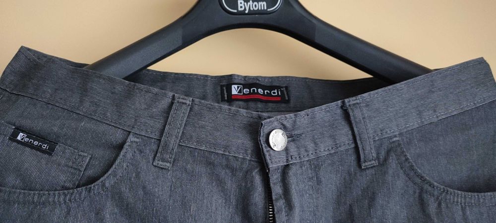 Męskie szare spodnie Venerdi  W37 L32