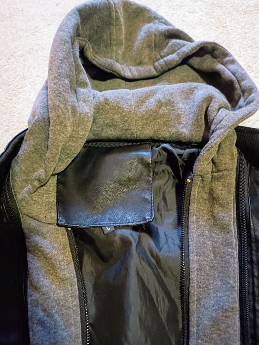 Casaco Jaqueta NOVO em Pele