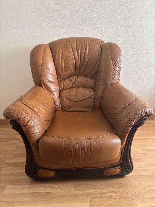 Sofas pele genuina