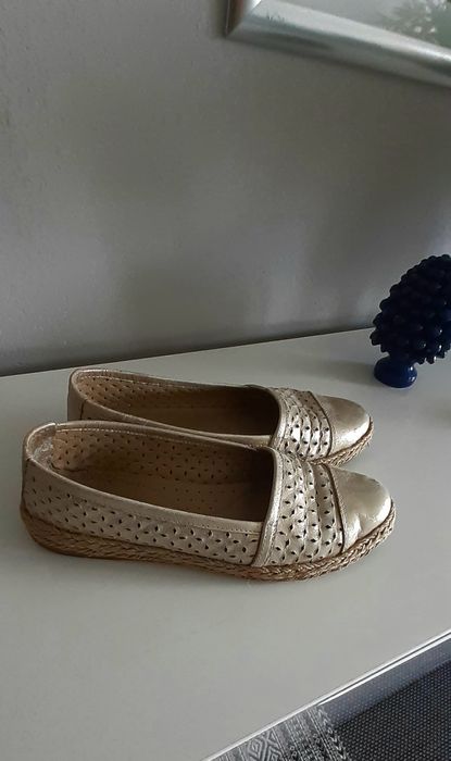 Espadryle Lasocki skóra