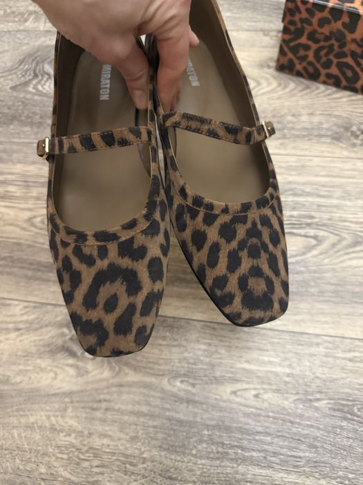 Туфлі балетки меріджейн Miraton 38 леопард