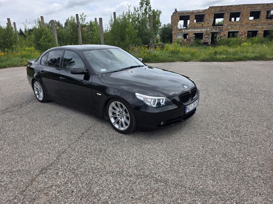 Prywatne auto Bmw 5 e60 m54b30i 530i benzyna + gaz manual