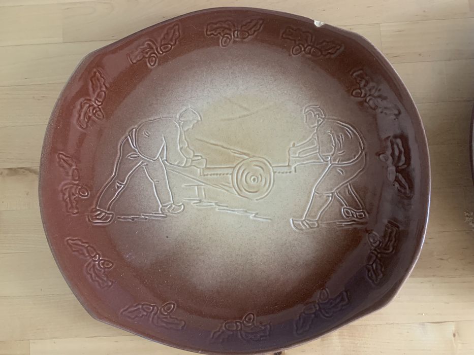 3 Pratos ceraminha antigos