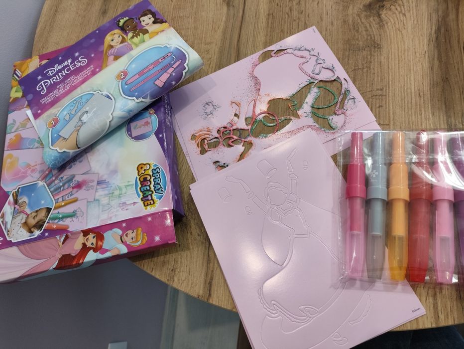 Zestaw dmuchanych flamastrów