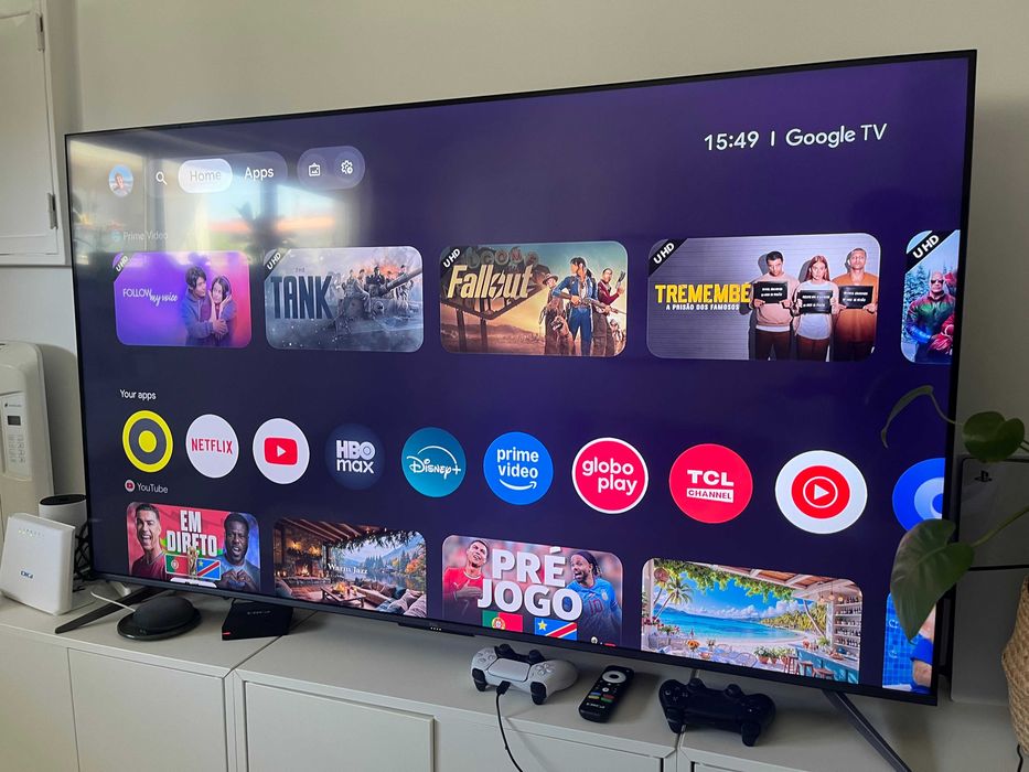 Smart TV TCL - 65" polegadas - Netflix / Prime Video / SporTV / HBO etc.