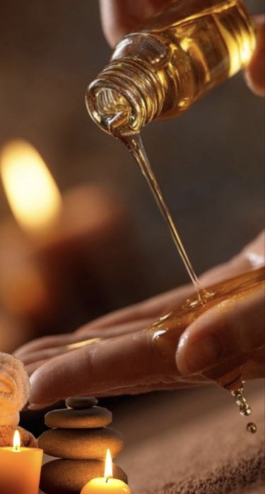 Massagem terapêutica relaxamento e bem-estar