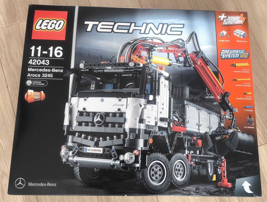 LEGO Technic 42043 Mercedes-Benz Arocs Oryginalne