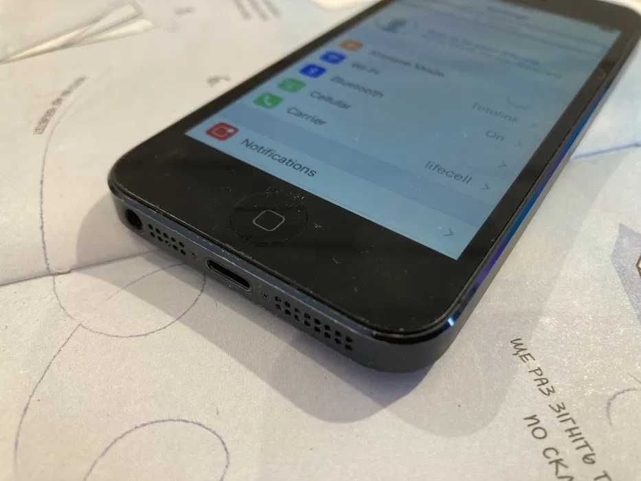 Apple iPhone 5, 32Gb неверлок: 1 199 грн. - Смартфоны / мобильные