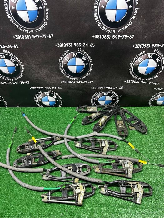 ‼️Ручка,замок,трос двери БМВ Е32 Е34 Е36 Е38 Е39 Е46 Е53 Е60 Е65