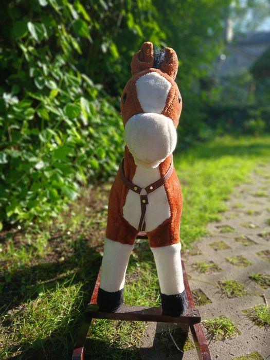 Śpiewający koń na biegunach