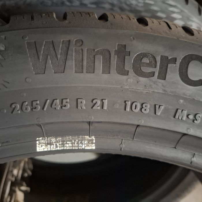 265/45/21 R21 Continental WinterContact 8S 2шт зима