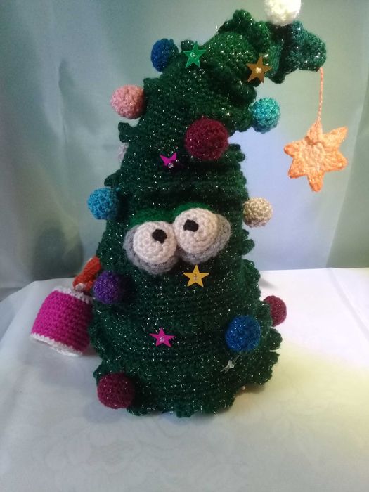 Мяка іграшка ялинка