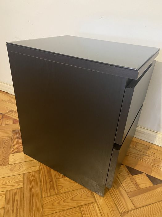 Cómoda c/2 gavetas, pret-cast, 40x55 cm