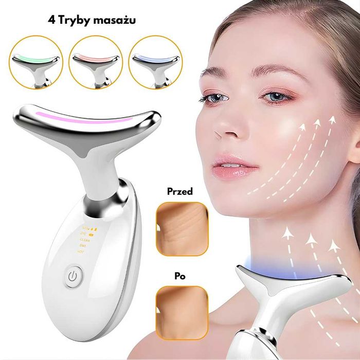 LUMEA Masażer do Twarzy Przeciw trądzikowi Gładka cera Naświetlanie