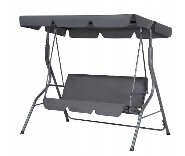 NOWA Ładna 3 Osobowa Huśtawka + Poduszki