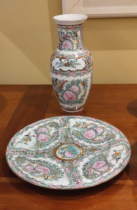 Conjunto de 5 peças em Porcelana de Macau - TUDO 25€