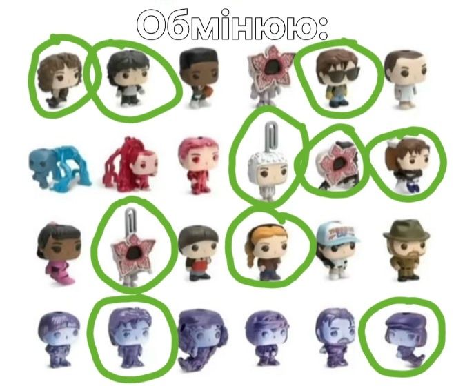 Funko pop Kinder Joy Дивні Дива Біла Церква
