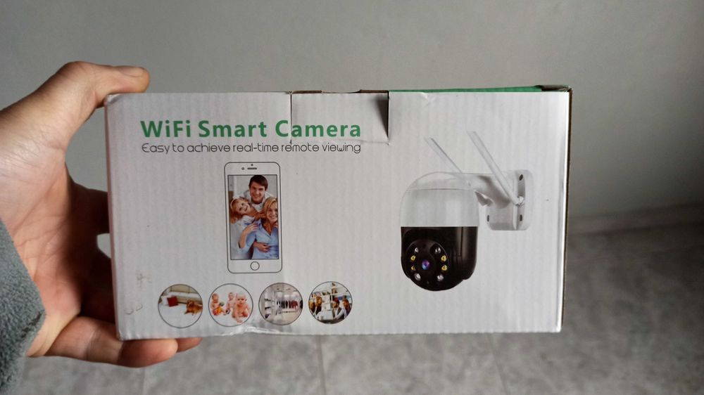 Câmara de Vigilância WIFI - 4MP 1080P * Exterior Rotativa