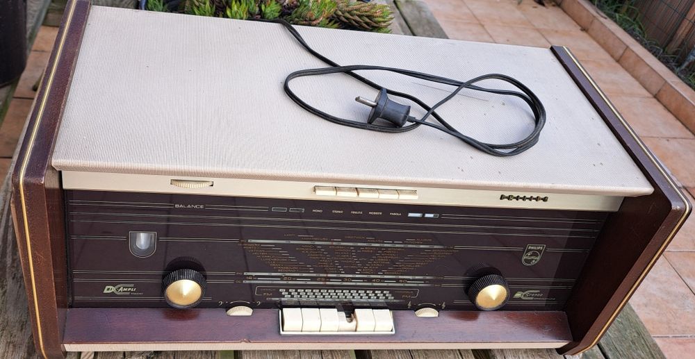 Rádio Vintage Philips Stereo Gramophone