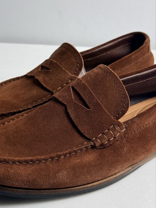 Mokasyny skórzane Clarks r. 42  peny loafers