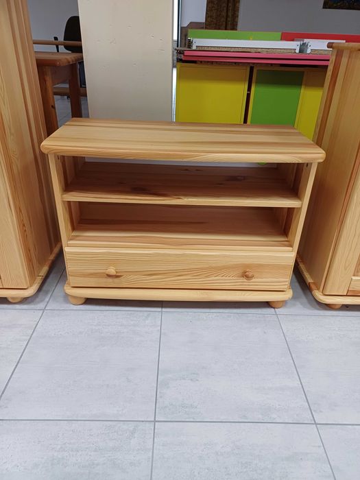 Nowa drewniana szafka RTV 85x60