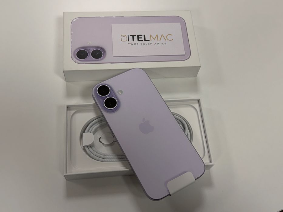 Apple iPhone 17 256 GB 5G SIM • Lawendowy • Gwarancja 0 CYKLI • Raty 0%
