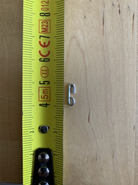 100 clips rapidos 10mm para pesca