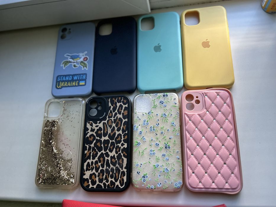 Чехлы Iphone 11 | 8 шт 500 грн