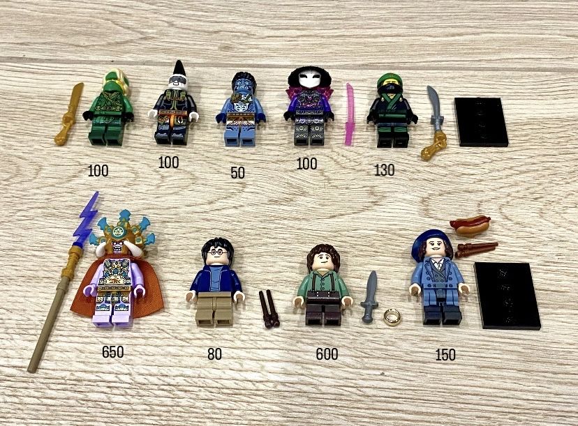 Lego DC Super Heroes, Ninjago, Star Wars