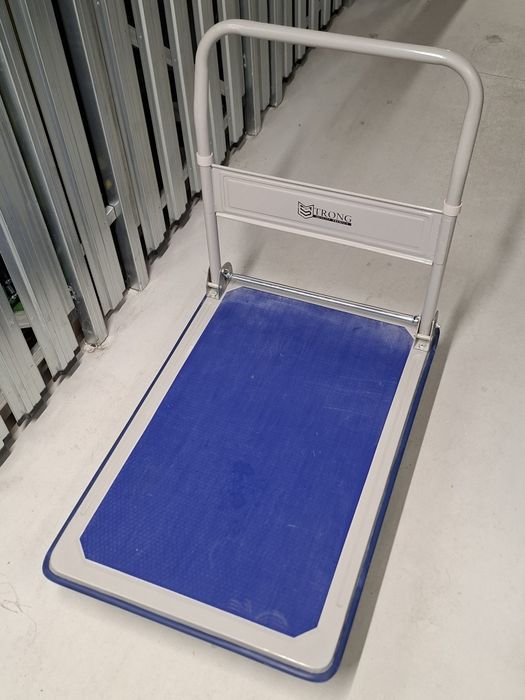 Wózek platformowy, magazynowy,  transportowy, rozkładany STRONG 300kg