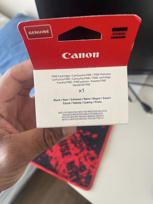 Tinteiro Canon  PG-540 Preto