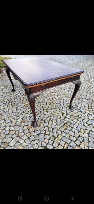 Rozkładany stół CHIPPENDALE | Nogi Szpony | Duży - do 246 cm!
