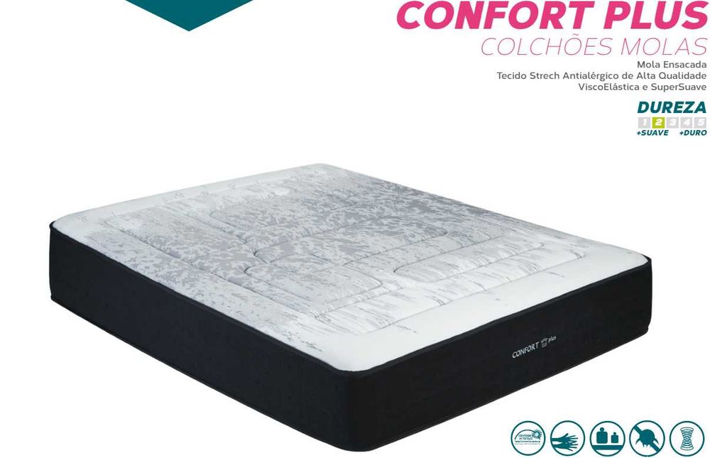 Colchão Ortopédico 183x133, 190x140, várias medidas c/entrega