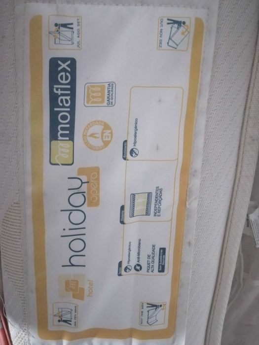 Colchão Molaflex holiday opera 100x200cm