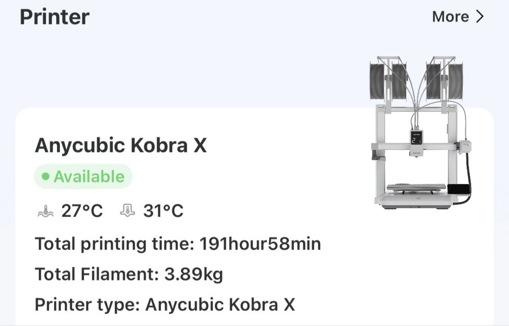 Anycubic Kobra X507161239293143043