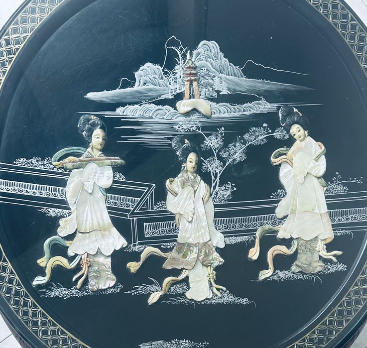 Vintage Mother-of-Pearl Table64552974646786121