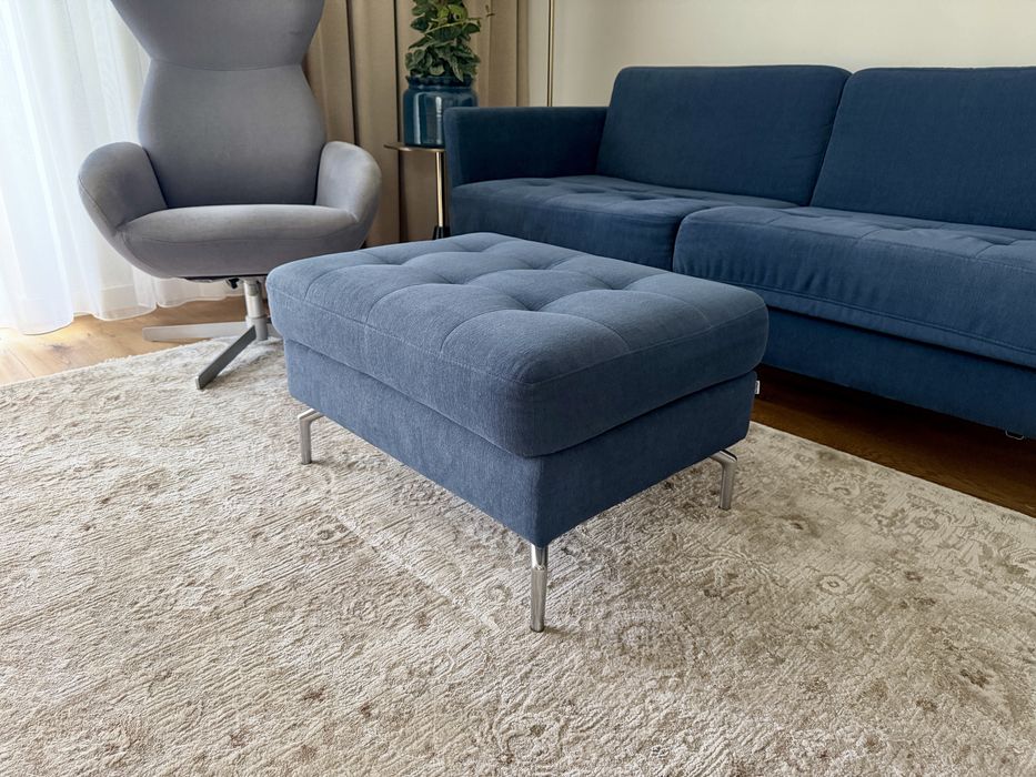 BoConcept Osaka sofa rozkładana z podnóżkiem, mało używana