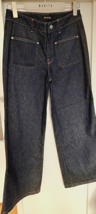 Jeansy Massimo Dutti 38 Wide leg Nowe