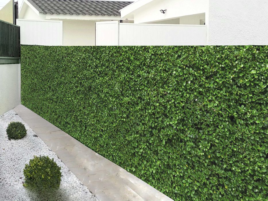 Tela micro perfurada de vedação engana olho imitação sebes