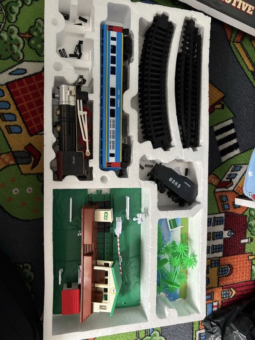 Retro pociag kolejka