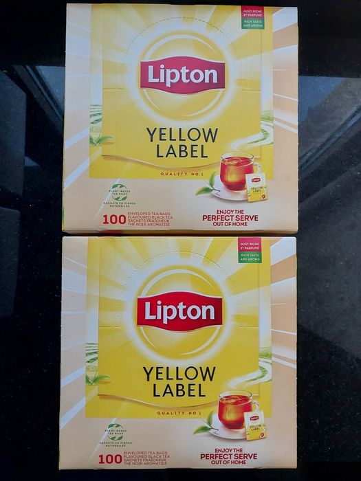 Herbata Lipton 100 torebek kopertki.