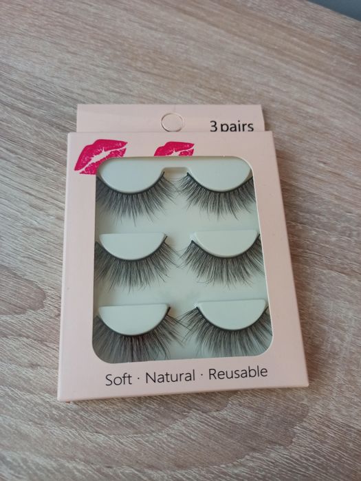 Nowe rzęsy na pasku 3 pary