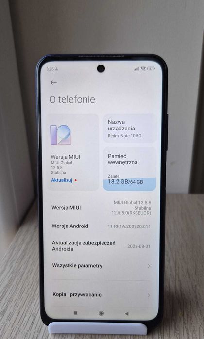 Xiaomi Redmi Note 10 5G 4/64 GB 6,5" 48 Mpx 5000 mAh NFC