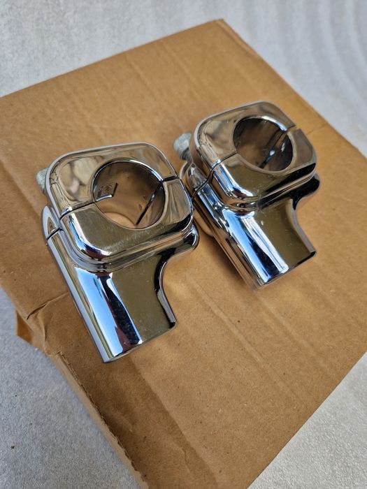 risery mocowanie komplet Harley FLSTF Fat Boy 2007+