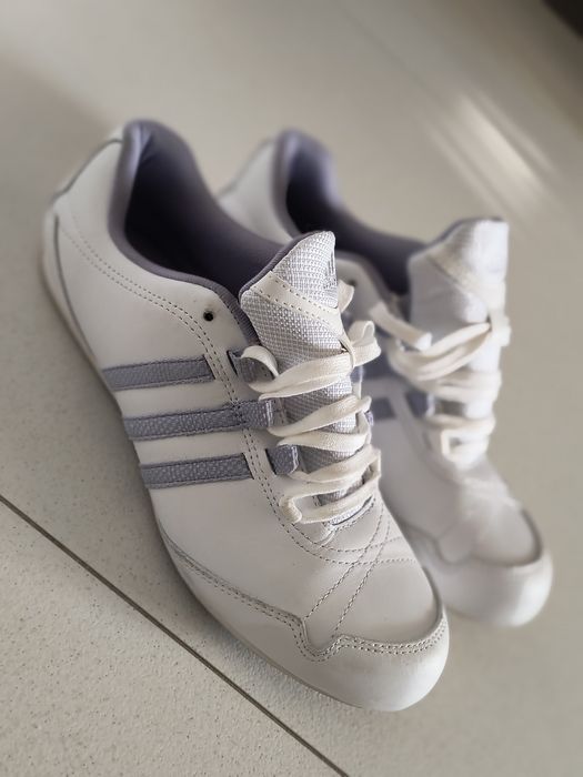 Buty damskie adidas 39 biało fioletowe